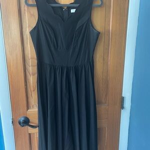 Chic Black Midi Dress